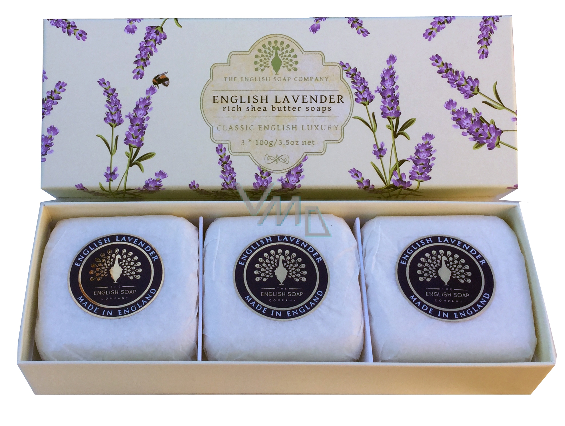 English Soap English Lavender natural perfumed soap with shea butter 3
