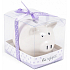 Albi Money box piggy small All the best purple 7 cm × 6.5 cm × 7.3 cm