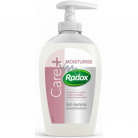 Radox Care & Moisture moisturizing antibacterial liquid soap dispenser 250 ml