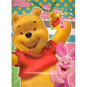 Ditipo Gift paper bag 26 x 13.7 x 32.4 cm Disney Winnie the Pooh, What a Fun Day!