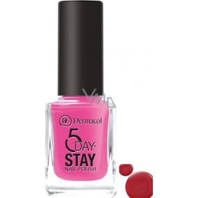 Dermacol 5 Day Stay Long-lasting nail polish 36 First Class 11 ml