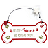 Nekupto Christmas wooden decoration small Beautiful Christmas without bones and with joy 17 x 8.5 cm