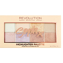 Makeup Revolution Soph Highlighter Brightener Palette 8 x 2 g