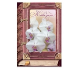 Ditipo Greeting Card Y - Book of Life 224 x 157 mm, original song - White Orchid - Eva and Vašek