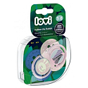 Lovi Rabbit Dynamic soother silicone for children 3-6 months 2 pieces