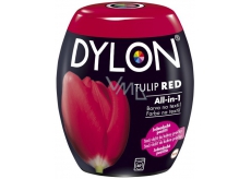 Dylon All-in-1 Tulip Red color for clothing and textiles red 350 g