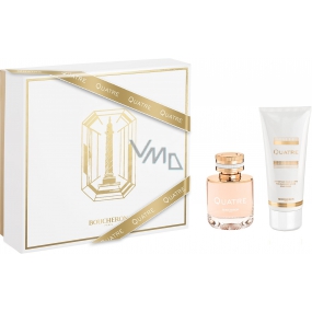 Boucheron Quatre Femme perfumed water for women 50 ml + body lotion 100 ml, gift set