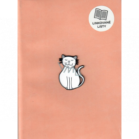 Albi Notebook with Pen Cat 21 x 14.5 x 1.5 cm