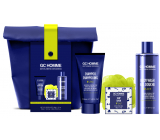 Grace Cole GC Sport washing gel 250 ml + shampoo 150 ml + soap 100 g + washing sponge + toiletry bag, cosmetic set for men