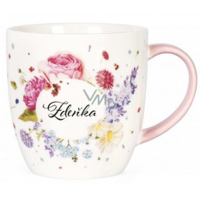 Albi Flowering mug named Zdenka 380 ml