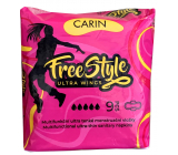 Carin Ultra Wings Free Style Sanitary Pads 9 Pieces