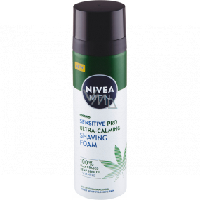 Nivea Men Sensitive Pro shaving foam with hemp for men 200 ml