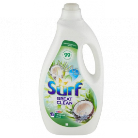 Surf Coconut Splash washing gel for coloured clothes 20 doses 1000 ml