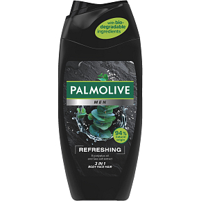 Palmolive Men Refreshing 3in1 Shower Gel and Shampoo, 250 ml