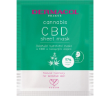 Dermacol Cannabis textile face mask with CBD