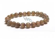Auralite 23 natur bracelet elastic natural stone, ball 7,4 - 8 mm / 16 - 17 cm, one of the most powerful stones on the paneta