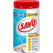 Savo Mini 3in1 chlorine tablets pool disinfection complex 0,76 kg
