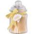 Emocio Sweet Vanilla - Sweet vanilla scented candle glass with glass lid 76 x 125 mm 485 g