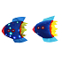EP Line Rocket glowing plush pillow 35 x 38 cm