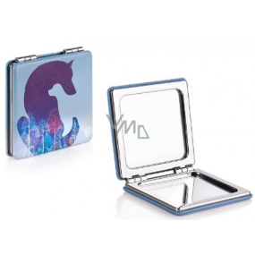 Diva & Nice Cosmetic mirror with print Wolf 6 x 6 cm