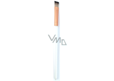 Cosmetic brush for eyeshadow straight large Rosegold 17 cm