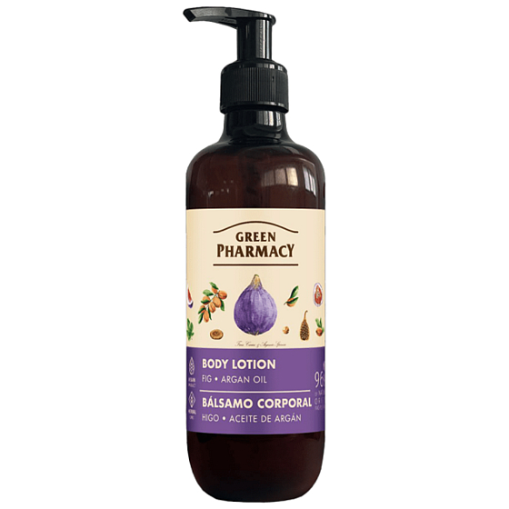 Green Pharmacy Fig and Argan Oil Body Lotion 400 ml