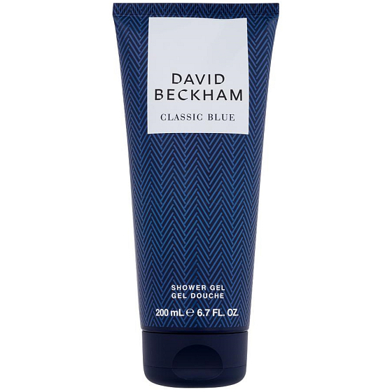 David Beckham Classic Blue Men shower gel for men 200 ml
