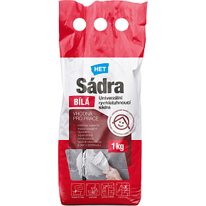 HET plaster white, 1 kg