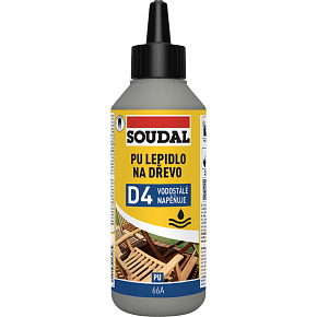 Soudal 66A polyurethane adhesive for wood, 750 g