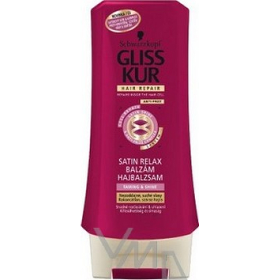 Gliss Kur Satin Relax regenerative hair balm 200 ml