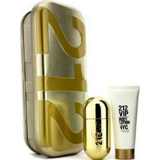 Carolina Herrera 212 VIP Women perfumed water 50 ml + body lotion 100 ml, gift set