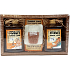 Bohemia Gifts Rum cosmetics shower gel 300 ml + handmade soap in the shape of a shot of rum 70 g + oil bath 300 ml, cosmetic set