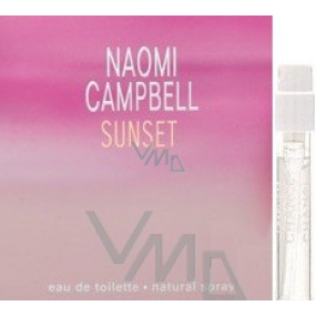 Naomi Campbell Sunset eau de toilette for women 1.2 ml with spray, vial