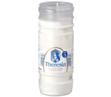 Bolsius Theresia cemetery candle patron white 210 g, burning time 66 hours