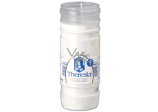 Bolsius Theresia cemetery candle patron white 210 g, burning time 66 hours
