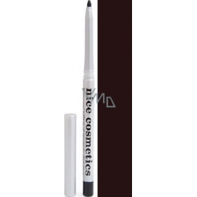 Diva & Nice Retractable contouring eyeliner with sharpener 08 Black-brown 1.2 g