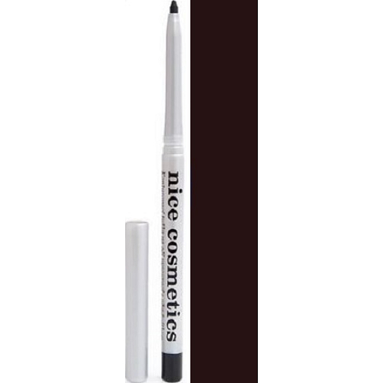 Diva & Nice Retractable contouring eyeliner with sharpener 08 Black-brown 1.2 g