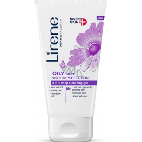 Lirene Oily Skin With Imperfection 3 in 1 deep cleansing gel for oily skin 150 ml