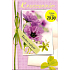 Nekupto Birthday card with purple flowers