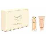 Salvatore Ferragamo Emozione parfémovaná voda pro ženy 50 ml + tělové mléko 100 ml, dárková sada