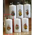 Lima Spring Theme Bunnies Candle White Cylinder 50 x 100 mm 1 piece