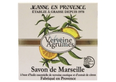 Jeanne en Provence Verveine Cédrat - Verbena and Citrus fruits solid toilet soap 100 g