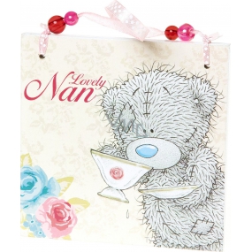 Me to You Plaque with Dedication For Beloved Grandma 11 x 11 x 0.5 cm