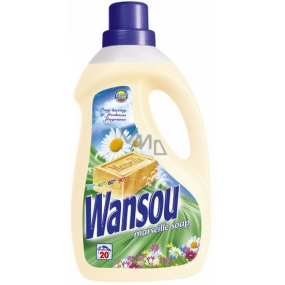 Wansou Marseille Soap liquid detergent 20 doses 1.4 l