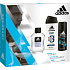 Adidas Soothing After Shave Balm 100 ml + Cool Dry Fresh antiperspirant deodorant spray for men 150 ml + Hydra Sport 3 in 1 body shower gel 250 ml, cosmetic set