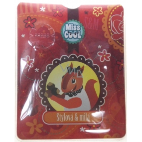 Nekupto Miss Cool LED Light Squirrel Stylish & sweet 74 x 89 mm