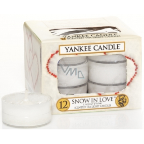Yankee Candle Snow in Love - Scented snow scented tealight 12 x 9.8 g