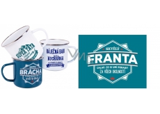 Albi Plechový hrnek se jménem Franta 500 ml 004