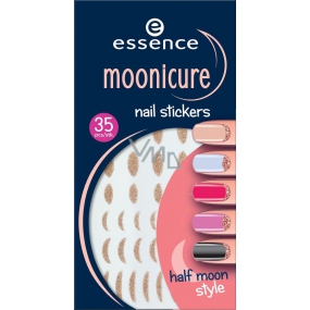 Essence Moonicure nail stickers 01 Half Moon Glam 1 sheet