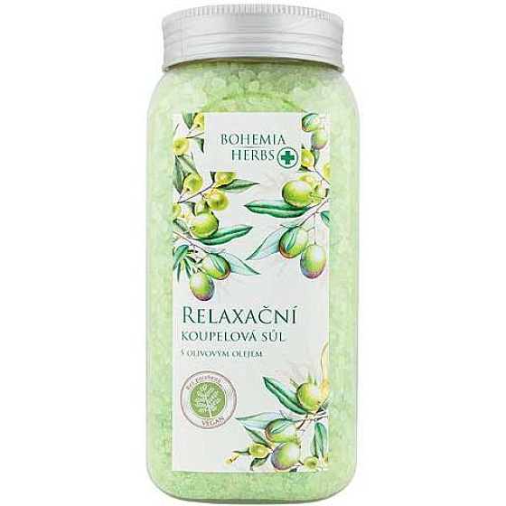 Bohemia Gifts Olive Oil Bath Salt 900 g